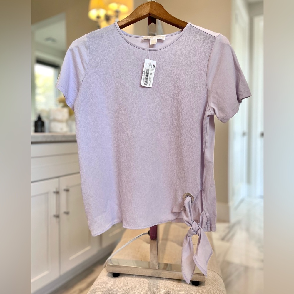 Michael Kors lite purple blouse